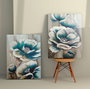 Wallity Cuadros Decorativos sobre Lienzo (2 Piezas) 50 x 70 cm